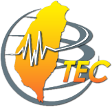 TEC地震中心 logo